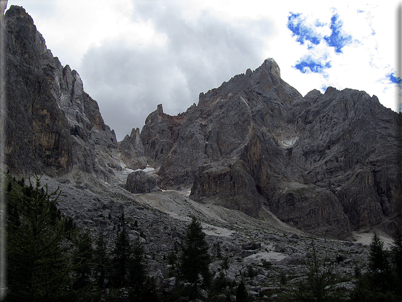 foto Passo Valles, Cima Mulaz, Passo Rolle